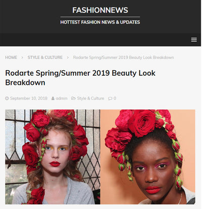 FashionNews Press Hit | September 2018